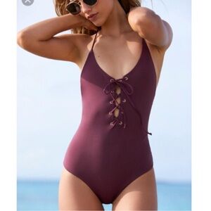 Tavik Women’s One Piece Swimsuit in Purple